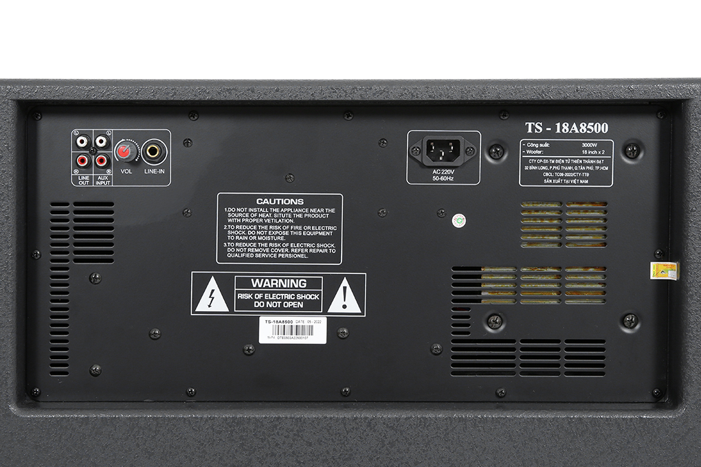 Loa điện karaoke Dalton TS-18A8500 3000W - 7