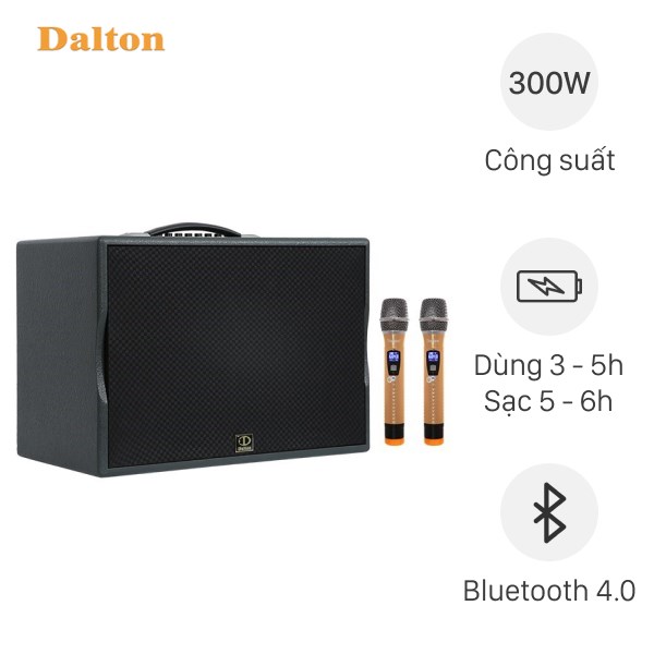 Loa karaoke xách tay Dalton PS-K25A 300W