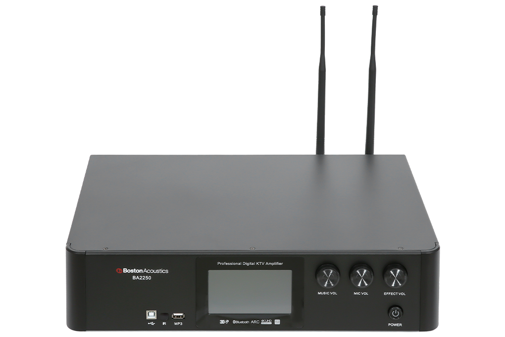Amply Boston Acoustics BA2250 600W Màu Đen