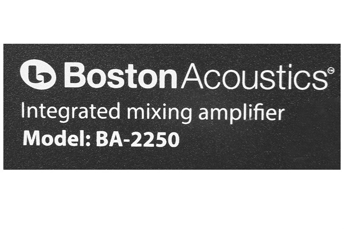 Amply Boston Acoustics BA2250 600W Màu Đen