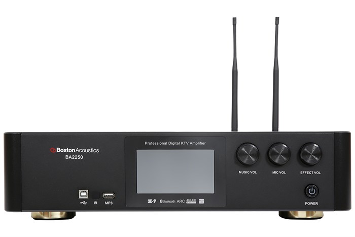 Amply Boston Acoustics BA2250 600W Màu Đen