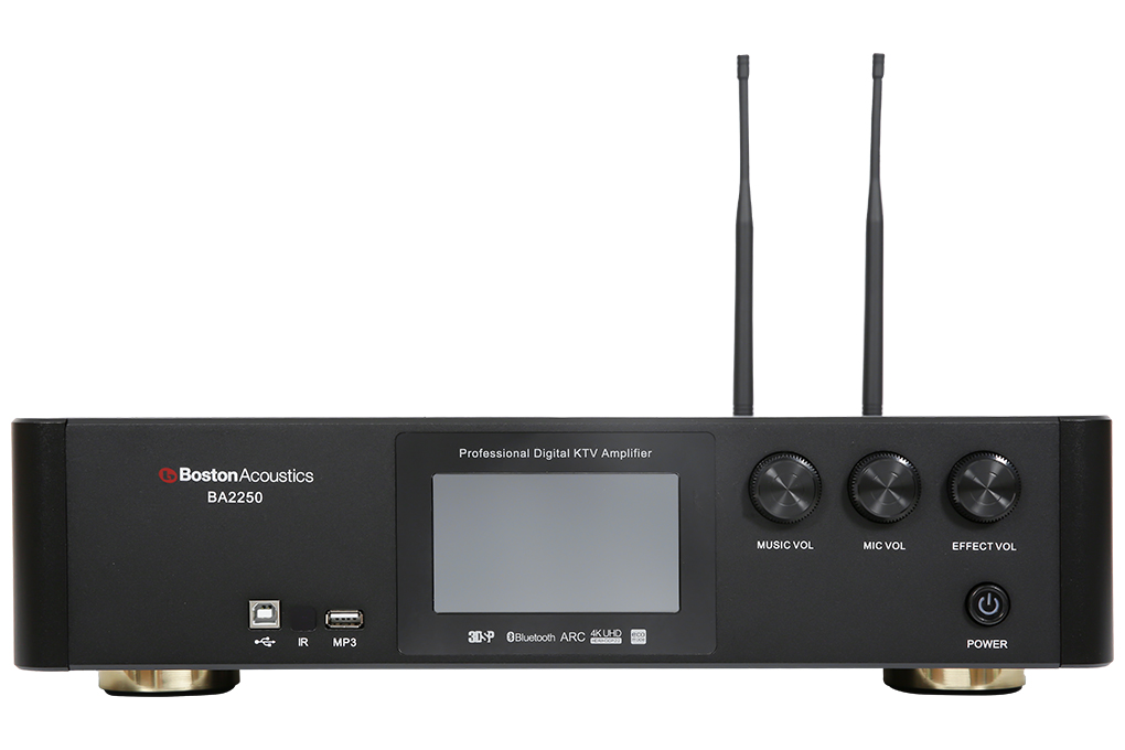 Amply Boston Acoustics BA2250 600W Màu Đen