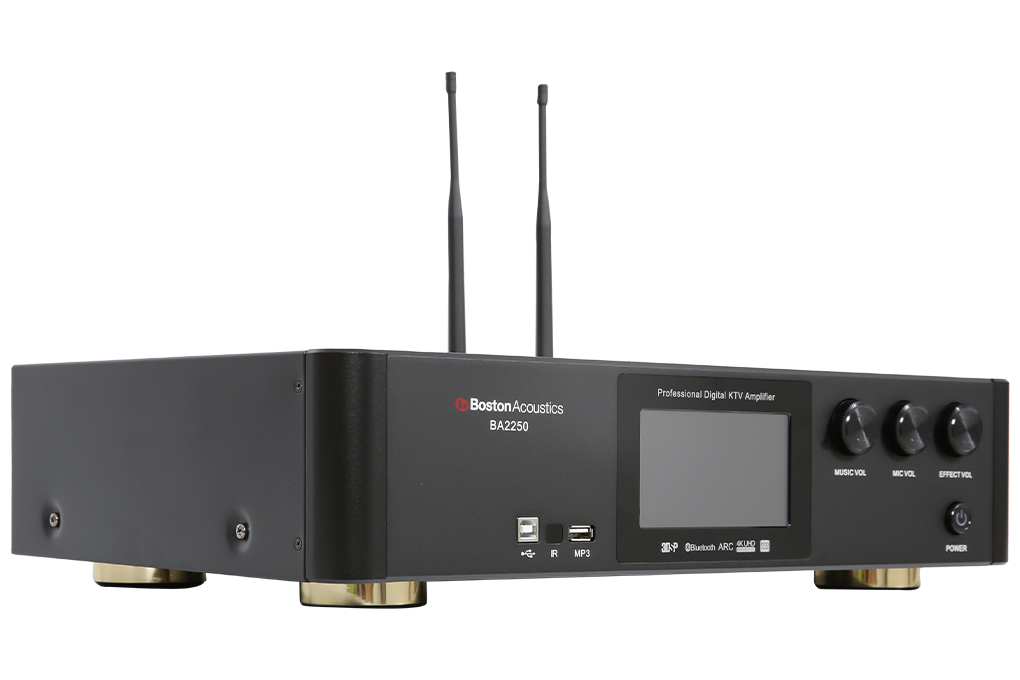 Amply Boston Acoustics BA2250 600W Màu Đen