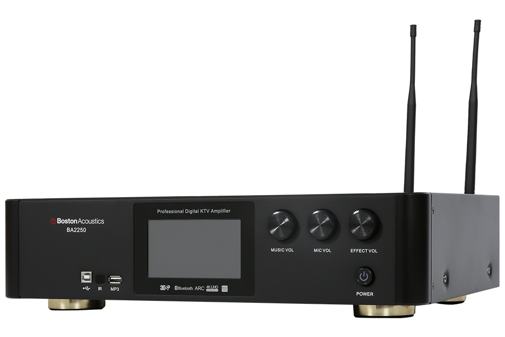 Amply Boston Acoustics BA2250 600W Màu Đen