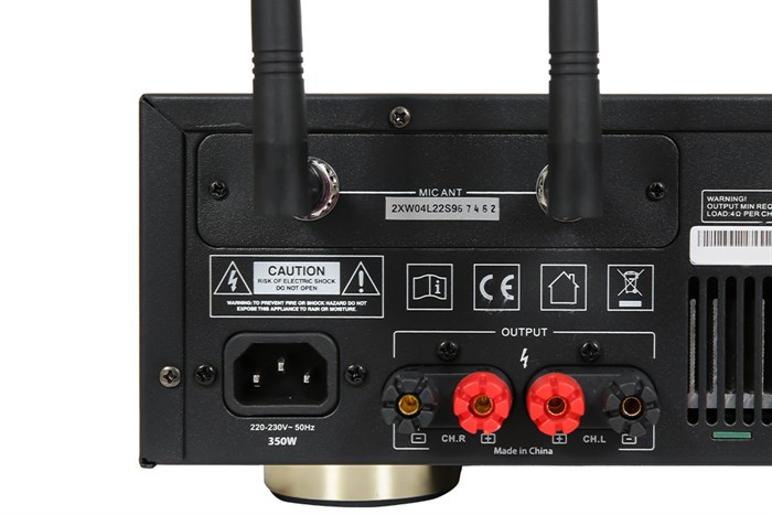 Amply Boston Acoustics BA2250 600W Màu Đen