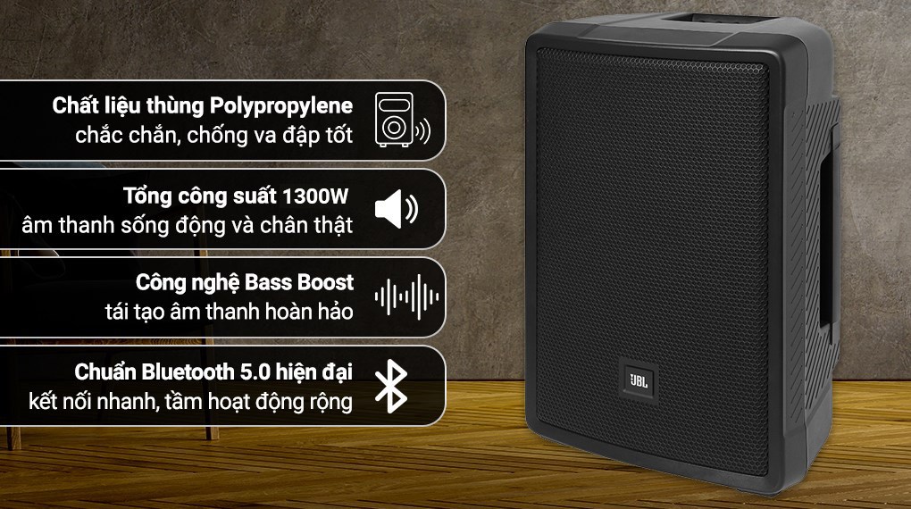 Loa Kéo Jbl Irx108Bt - Giá Tốt, Chính Hãng, Có Trả Góp 0%