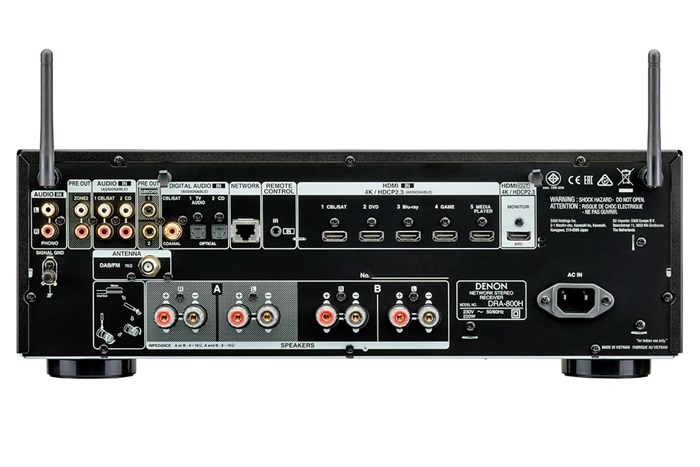 Amply Denon DRA800HBKE2 200W Màu Đen