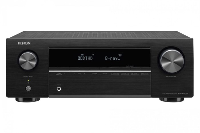 Amply Denon AVRX250BTBKE2 130W Màu Đen