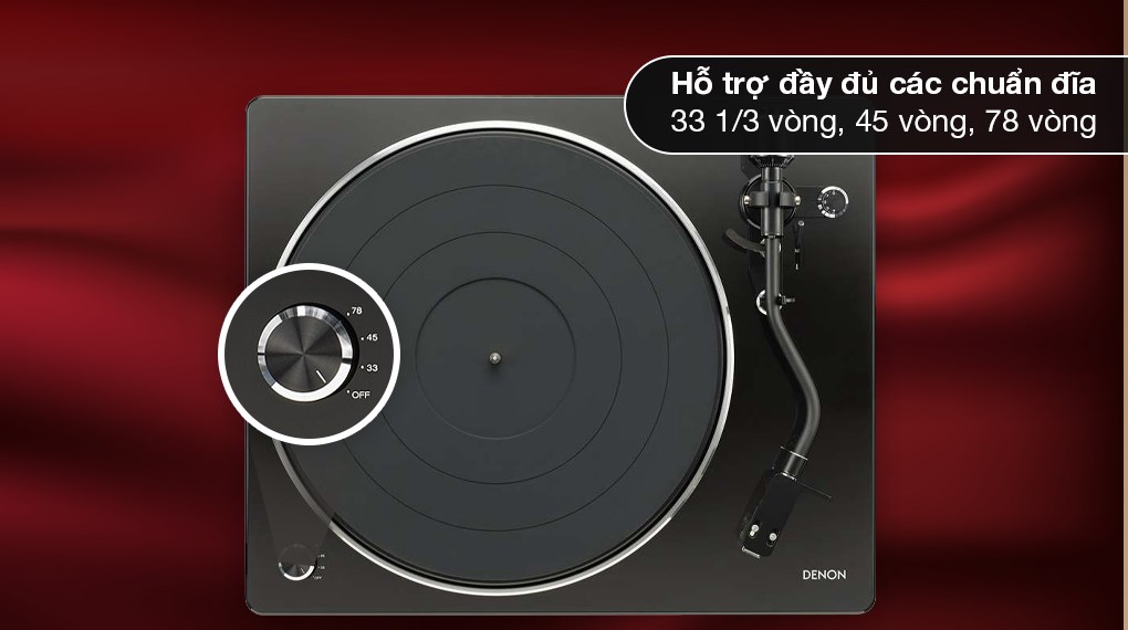 Đầu phát đĩa than Denon DP400BKEM