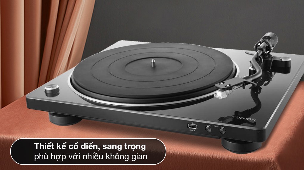 Đầu phát đĩa than Denon DP450USBBKEM