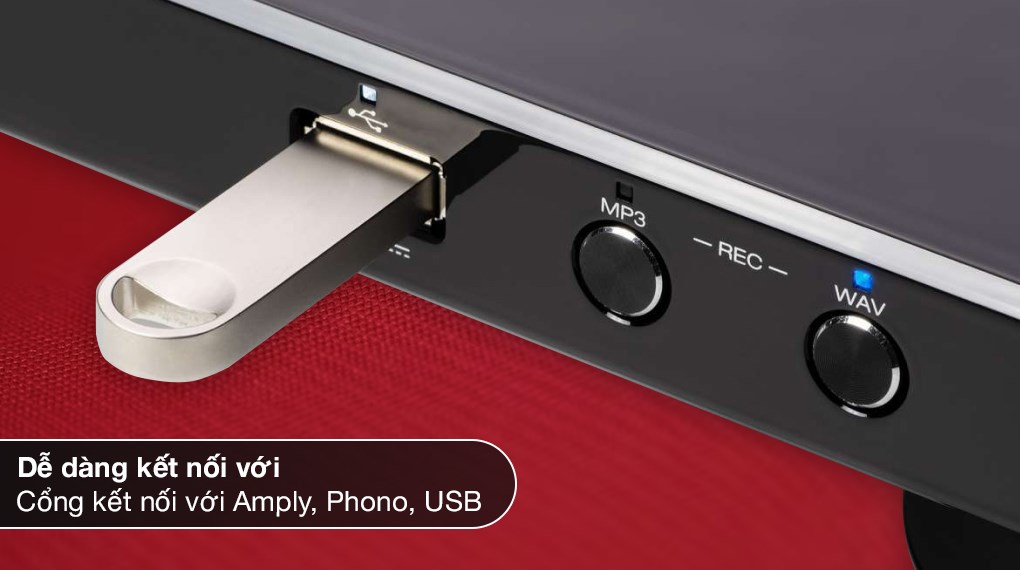 Đầu phát đĩa than Denon DP450USBBKEM