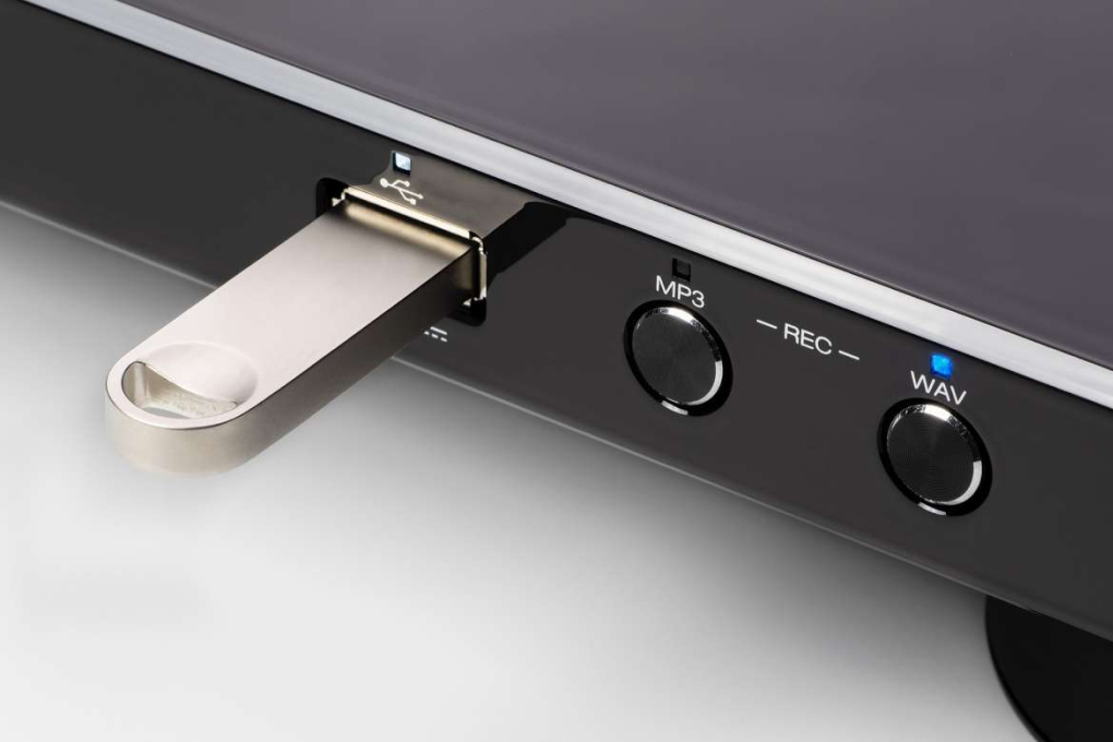Đầu phát đĩa than Denon DP450USBBKEM Màu Đen