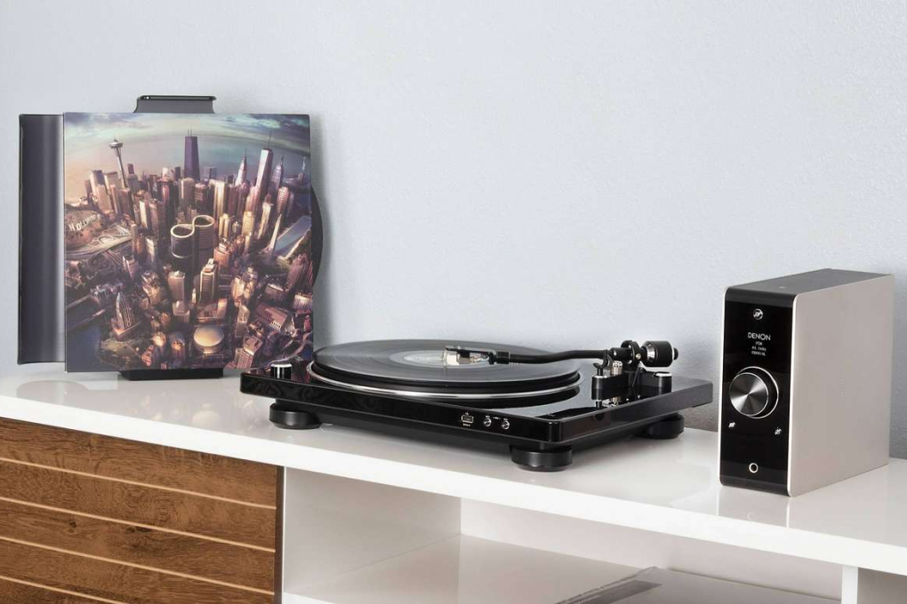 Đầu phát đĩa than Denon DP450USBBKEM Màu Đen