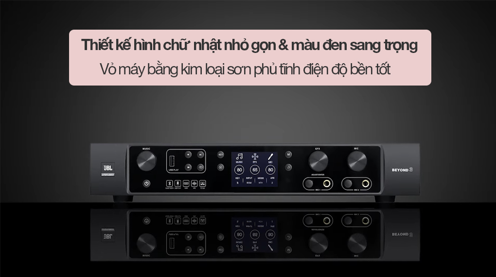 Tổng quan thiết kế - Amply JBL BEYOND3 720W