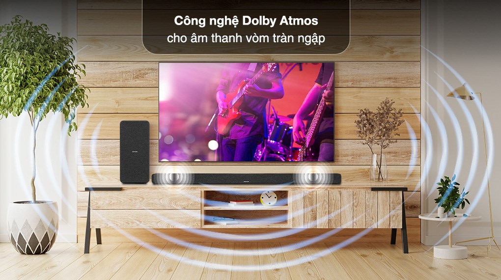 Bộ loa thanh Denon DHTS517BKE2 300W