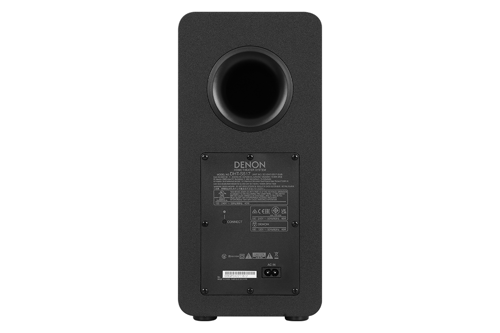 Bộ loa thanh Denon DHTS517BKE2 300W Màu Đen