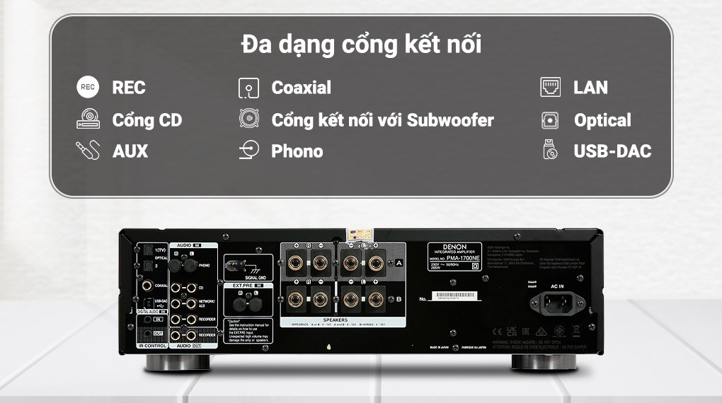 Amply Denon PMA1700HNEBKE2 140W