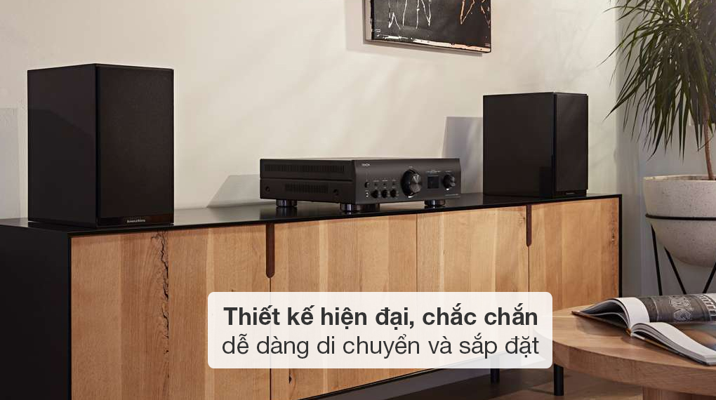 Amply Karaoke Denon PMA1700HNEBKE2 - Thiết kế