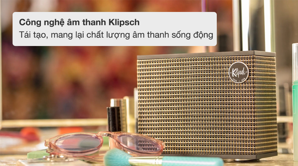 Loa Klipsch Heritage Groove Matte Black - Công nghệ tái tạo âm thanh Klipsch cho chất lượng âm thanh mạnh mẽ 