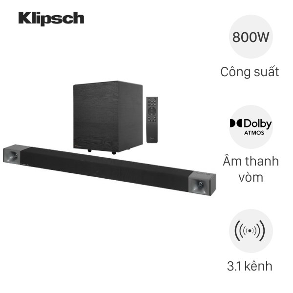 Bộ loa thanh Klipsch Cinema 800 800W