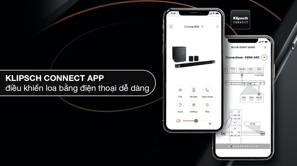 Bộ loa thanh Klipsch Cinema 1200 1200W