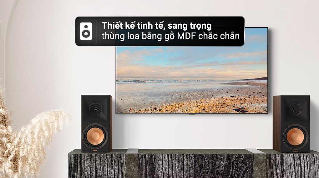 Cặp loa Klipsch RP-600M II Walnut 400W