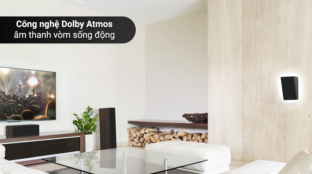 Cặp loa Klipsch RP-500SA II Walnut 300W