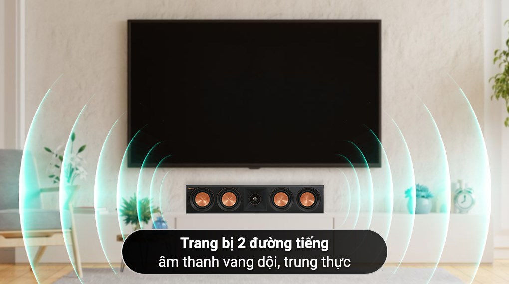 Loa Klipsch RP-404C II Walnut 500W