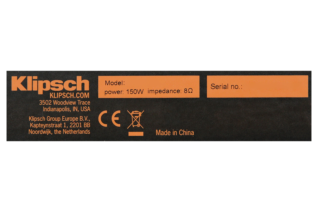 Loa Klipsch RP-404C II Walnut 500W Màu Đen - nâu