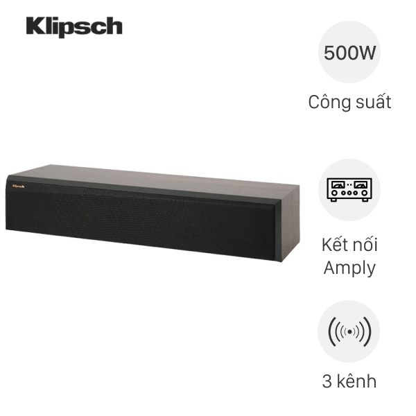 Loa Klipsch RP-404C II Walnut 500W