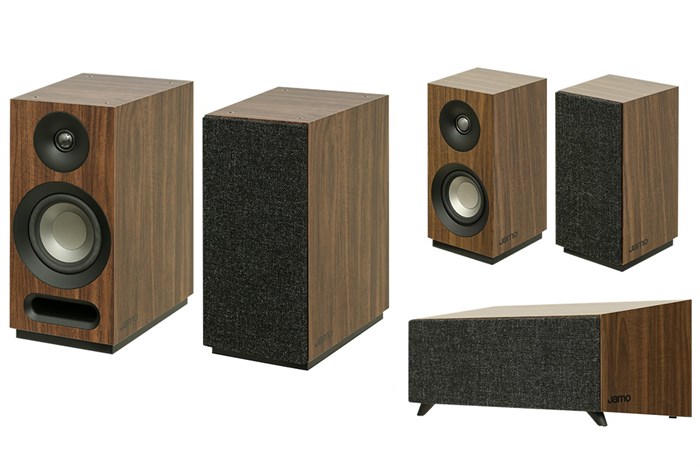 Bộ loa Jamo S803 HCS Walnut 400W Màu Nâu đậm