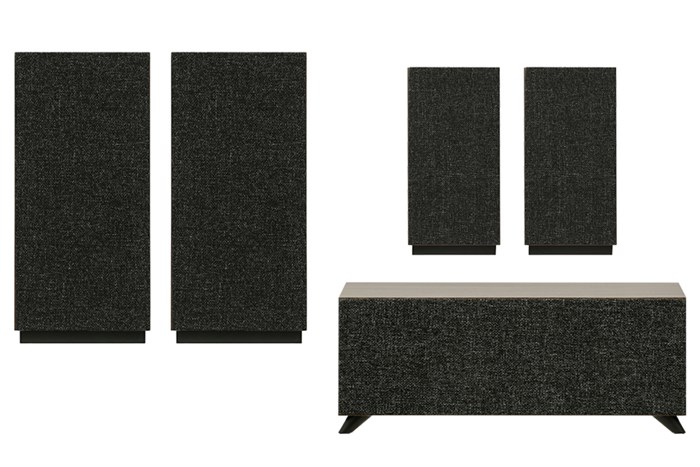 Bộ loa Jamo S803 HCS Walnut 400W Màu Nâu đậm