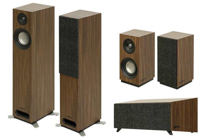 Bộ loa Jamo S805 HCS Walnut 400W Màu Nâu đậm