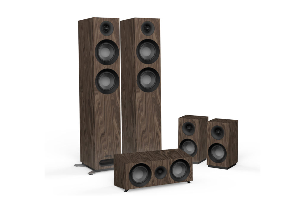 Bộ loa Jamo S807 HCS Walnut 440W Màu Nâu đậm