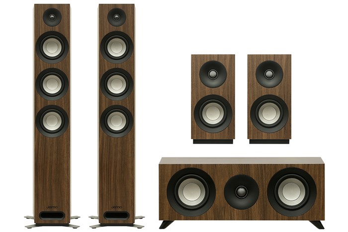 Bộ loa Jamo S809 HCS Walnut 480W Màu Nâu đậm