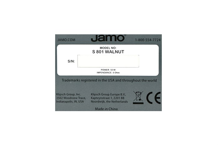 Bộ loa Jamo S809 HCS Walnut 480W Màu Nâu đậm