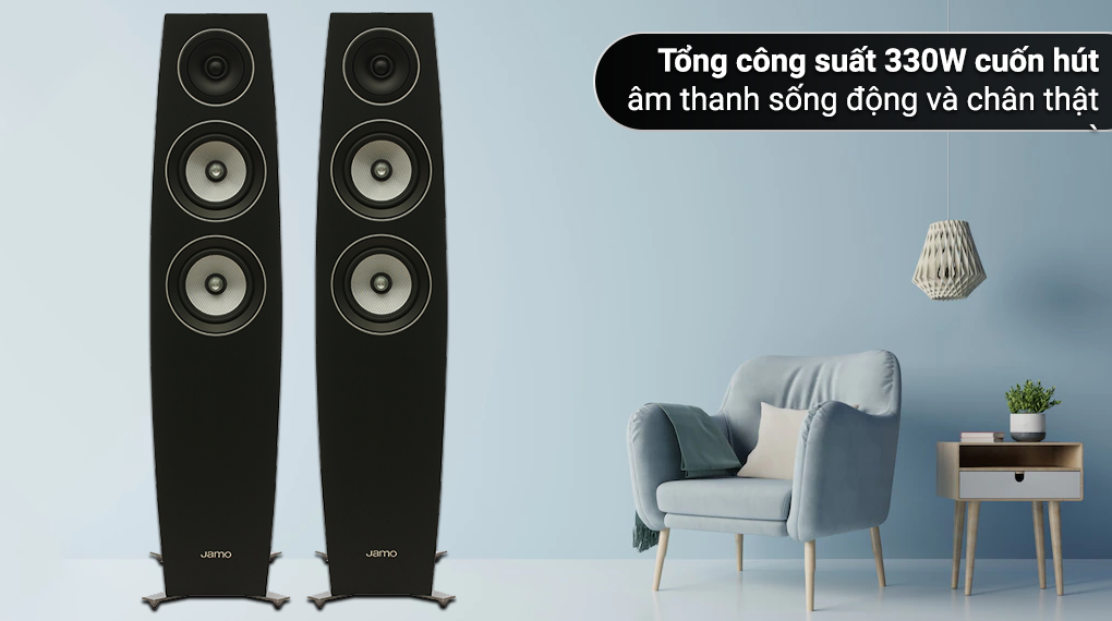 Cặp loa Jamo C 95 II Dark Apple 330W