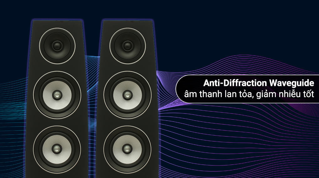 Cặp loa Jamo C 95 II Dark Apple 330W