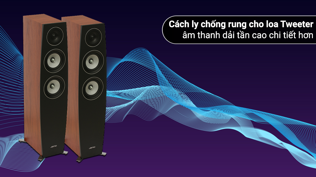 Cặp loa Jamo C 95 II Dark Apple 330W