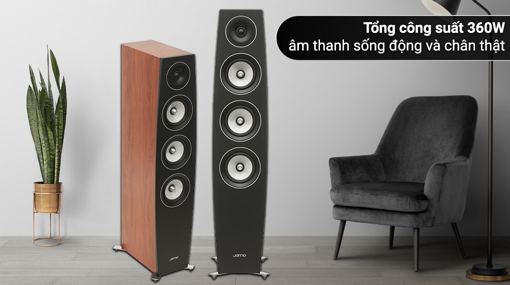 Cặp loa Jamo C 97 II Dark Apple 360W