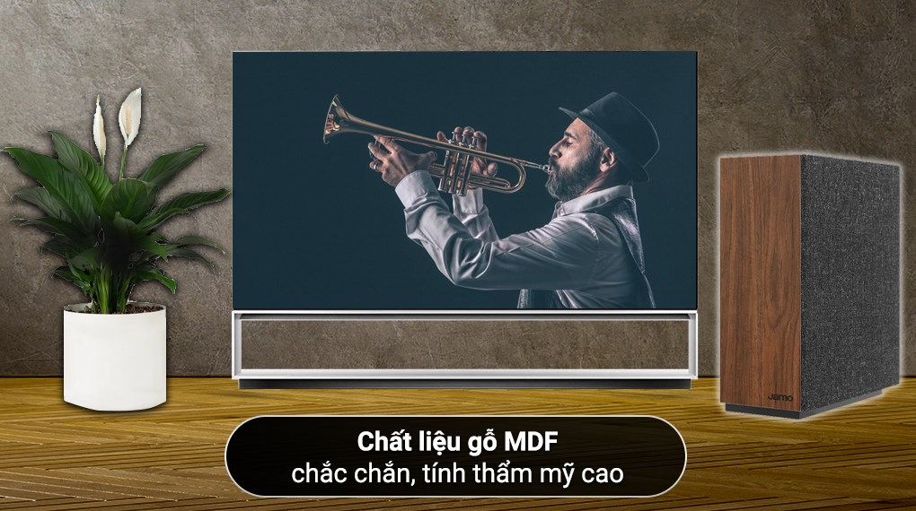 Loa siêu trầm Jamo S808 Walnut 100W