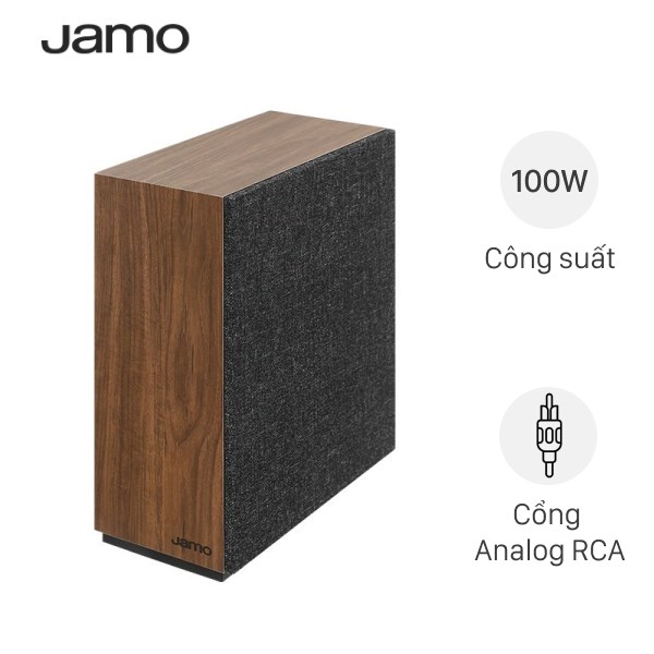 Loa siêu trầm Jamo S808 Walnut 100W