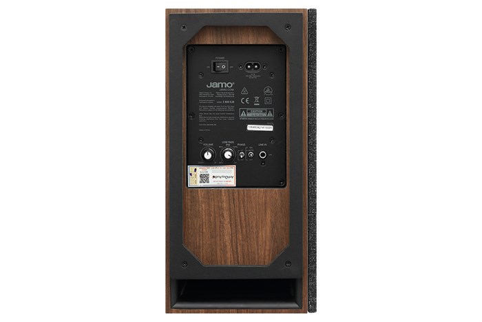 Loa siêu trầm Jamo S808 Walnut 100W Màu Nâu