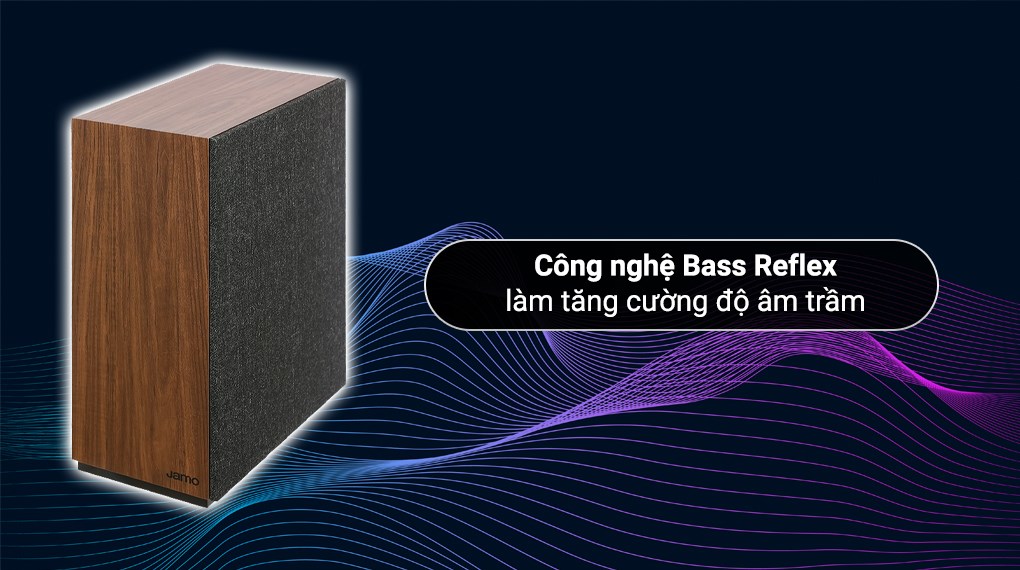 Loa siêu trầm Jamo S810 Walnut 150W