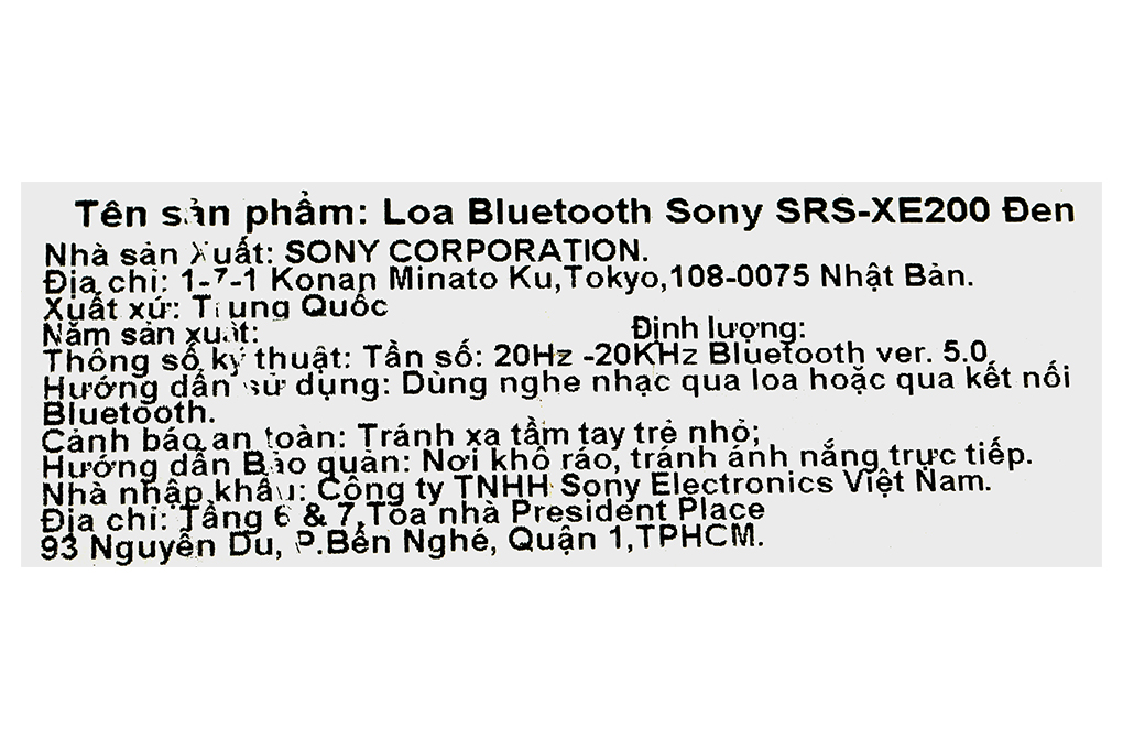 Loa Bluetooth Sony SRS-XE200 - 30