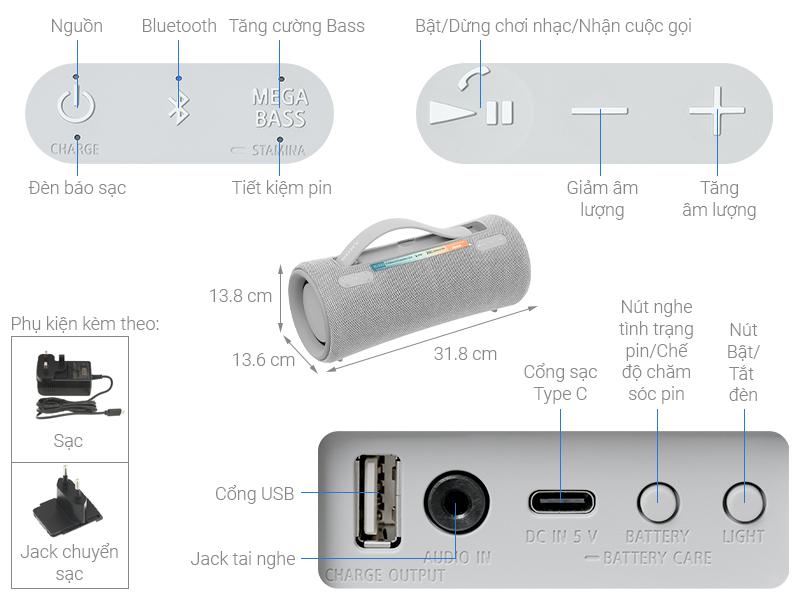 Loa Bluetooth Sony SRS-XG300