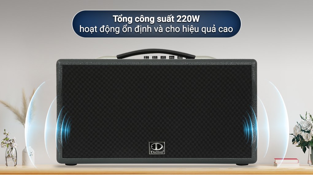 Loa karaoke xách tay Dalton PS-K16A 220W