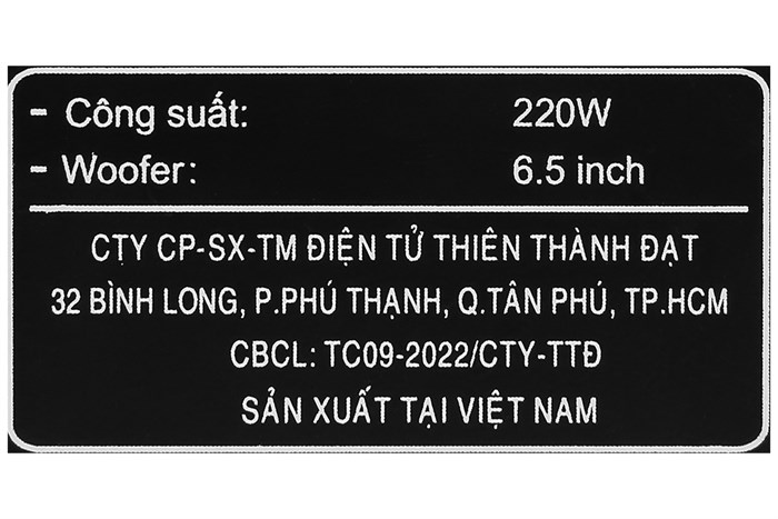 Loa karaoke xách tay Dalton PS-K16A 220W Màu Xám