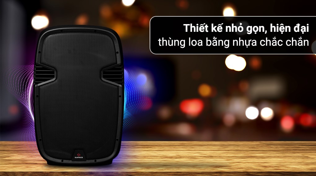 Loa kéo karaoke Sumico On The Go 15 300W