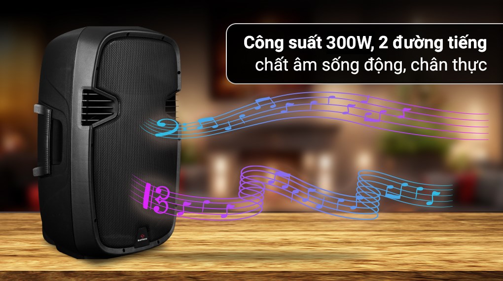 Loa kéo karaoke Sumico On The Go 15 300W